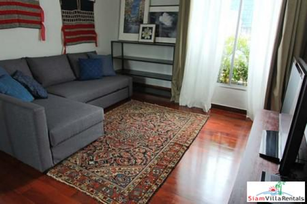 Panburi Apartment | Unique Four Bedroom Luxury Apartment for Rent in the Heart of the Financial District, Surasak-9