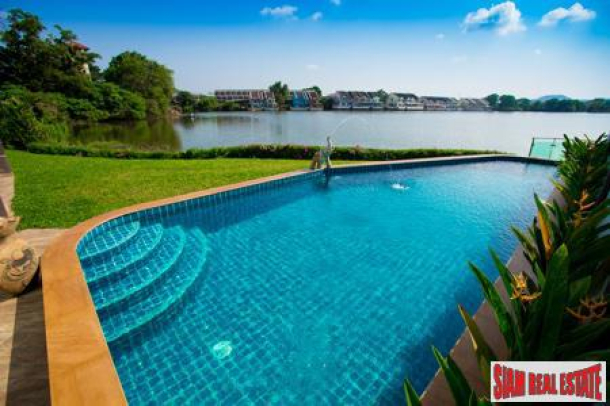 Land & House Park | Bright and Spacious Lakefront Villa with Pool in Chalong-1