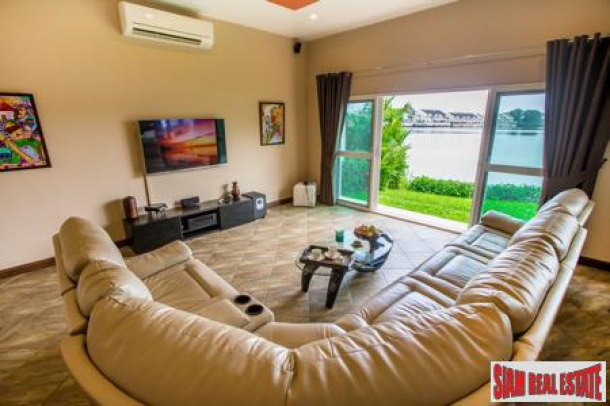 Land & House Park | Bright and Spacious Lakefront Villa with Pool in Chalong-12