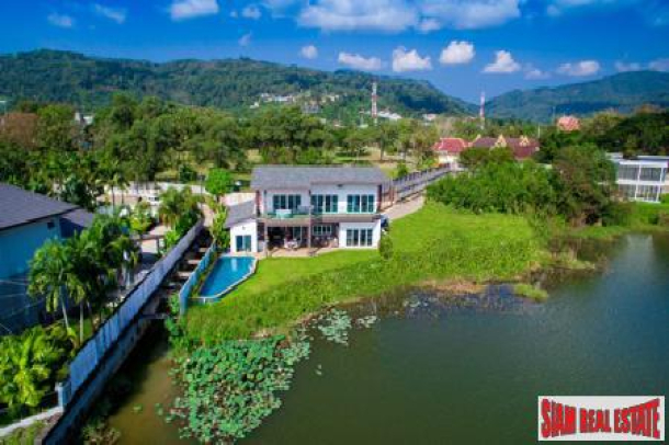 Land & House Park | Bright and Spacious Lakefront Villa with Pool in Chalong-2