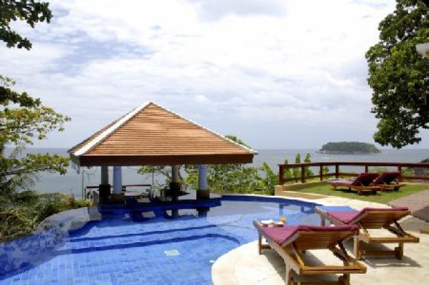 4 Bedroom Villa with Sea-Views and a Private Pool For Holiday Rental at Kata, Phuket-7