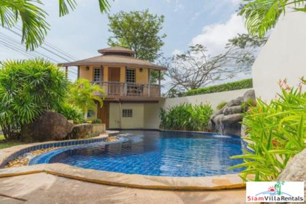 Three Bedroom Pool Villa Plus Separate Bungalow for Rent in Nai Harn, Phuket-11
