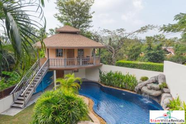 Three Bedroom Pool Villa Plus Separate Bungalow for Rent in Nai Harn, Phuket-12