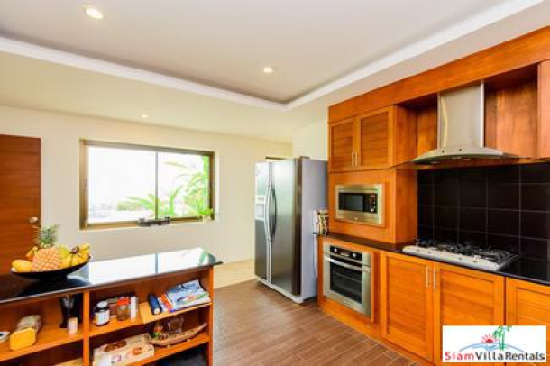 Panoramic Ocean and Lush Mountain Views from this Three Bedroom in Nai Thon-10