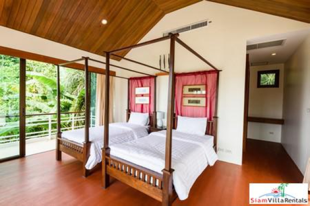 Panoramic Ocean and Lush Mountain Views from this Three Bedroom in Nai Thon-13