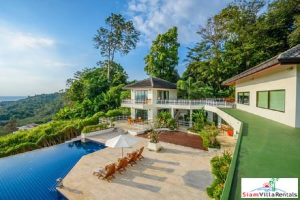 Panoramic Ocean and Lush Mountain Views from this Three Bedroom in Nai Thon-16