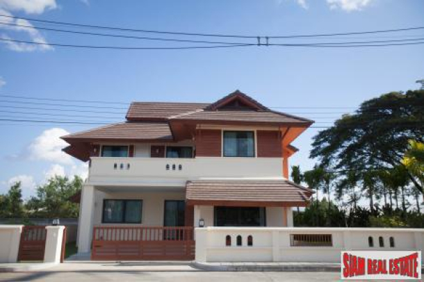 New Modern Lanna Single Detached House for Sale in Chang Lian, Chiang Mai-1