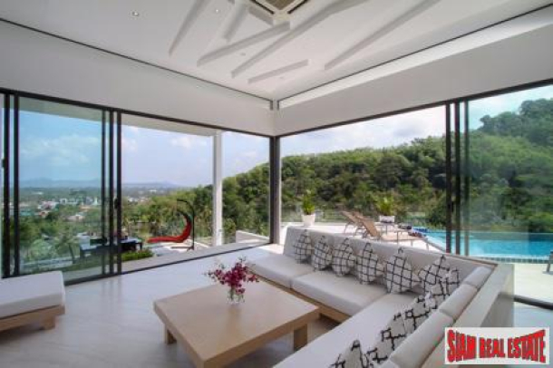 Sea Views from this New Super Villa on the Hillside of Bang Tao, Phuket-14