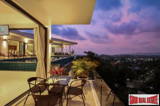 Sea Views from this New Super Villa on the Hillside of Bang Tao, Phuket-6