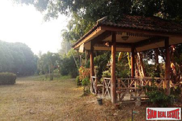 Small Thai House on a  Large Land Plot in Rong Wua Daeng, Chiang Mai-7