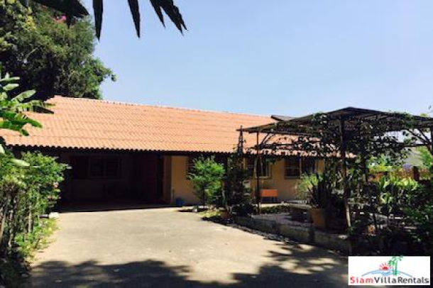 Thai Style House with Large Yard in Suthep, Chiang Mai-1