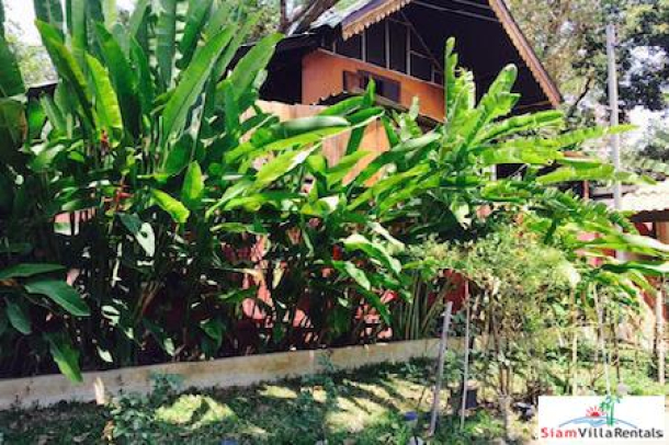 Thai Style House with Large Yard in Suthep, Chiang Mai-14