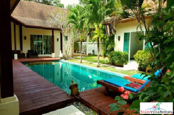 Casa Del Sol | Tropical Balinese Three Bedroom for Rent in Rawai-1