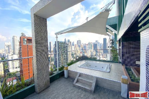 The Wind 23 | 3 Bed Duplex Penthouse Condo with Roof Jacuzzi and Terrace for Sale at Sukhumvit 23, Bangkok - 36% Discount!-1