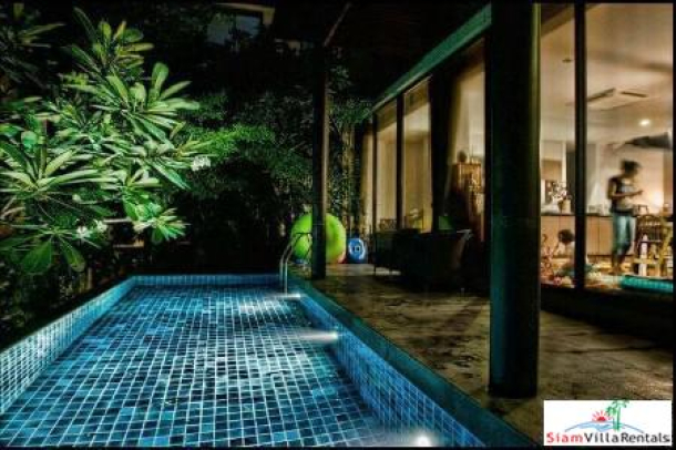 Elegant and Modern Four Storey House with Private Pool for Rent in Ekkamai, Bangkok-1