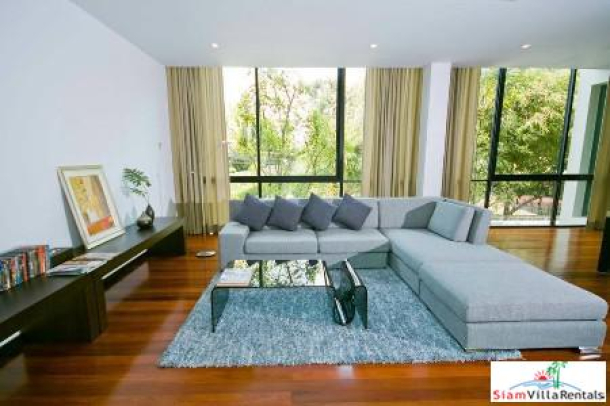 Elegant and Modern Four Storey House with Private Pool for Rent in Ekkamai, Bangkok-9