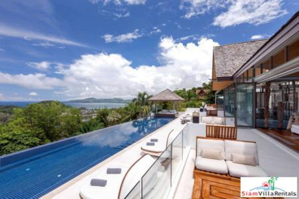 Breathtaking Views from this Private Holiday Pool Villa Overlooking Surin, Phuket-1