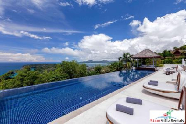 Breathtaking Views from this Private Holiday Pool Villa Overlooking Surin, Phuket-15