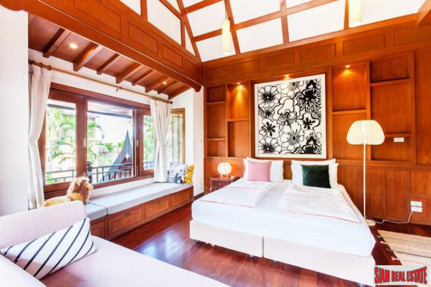 Dharawadi | Magnificent 4 Bedroom Villa With Direct Beach Access For Long Term Rent - Na Jomtien-19