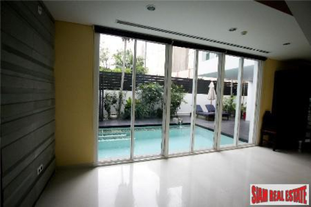 The Trees Sathorn | Luxury House Newly Built with Three Bedrooms & Private Pool-4