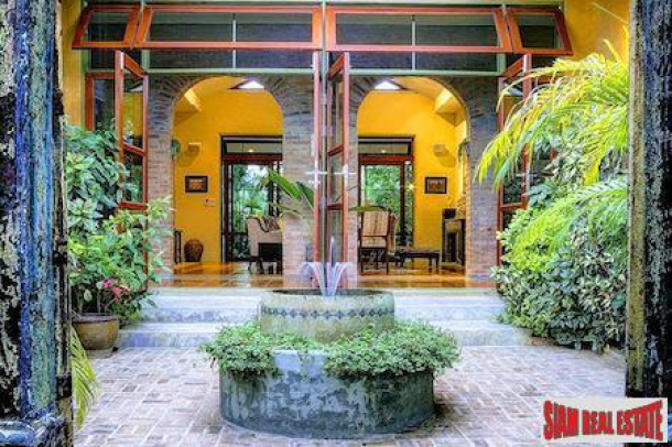 Spanish Style House with Saltwater Pool and Gardens in Hang Dong, Chiang Mai-1
