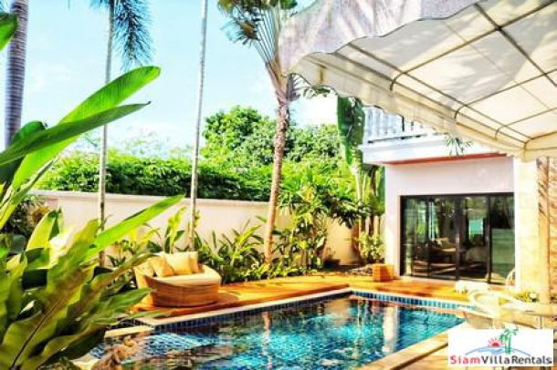 Three Bedroom Tropical  Luxury Pool Villa  for Rent in Cherng Talay-1