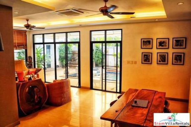Three Bedroom Tropical  Luxury Pool Villa  for Rent in Cherng Talay-2