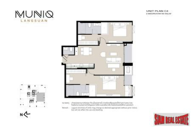 MUNIQ Langsuan | Luxury Two Bedroom in an Exceptional New Lumphini Development-12