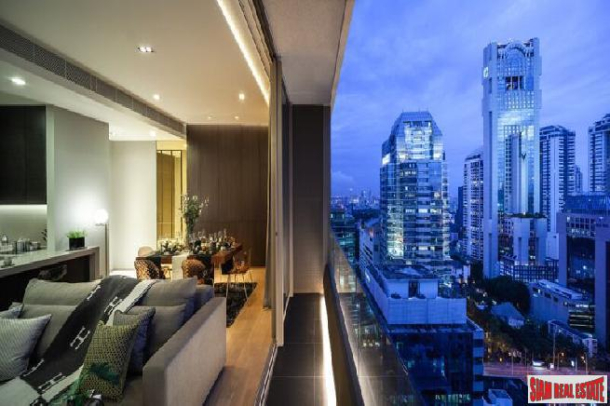 Luxury Saladaeng Two Bed Duplex Condos next to MRT, BTS and Lumphini Park - 16% Discount!-3
