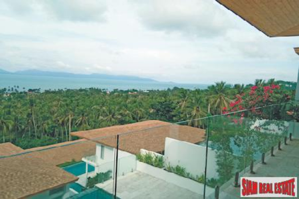 Spectacular Sea View Villa in a Gated Estate, Bang Po, Koh Samui-8