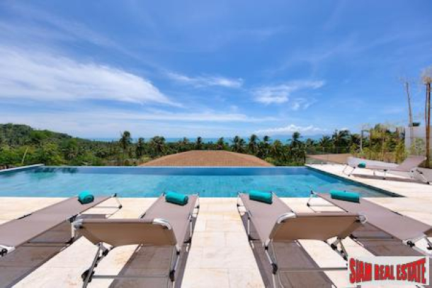 Magnificent Sea View Villa in Tropical Bang Po, Koh Samui-7