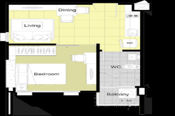 Ideo Mobi Sukhumvit 81 | One Bedroom Duplex with Open Green Views Near On Nut-25