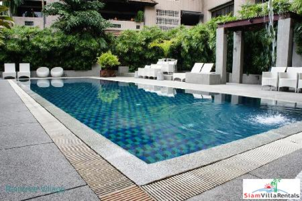 Raintree Village | Bright and Sunny Furnished Three Bedroom Condo for Rent on Phorm Phong-1