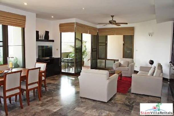 Raintree Village | Bright and Sunny Furnished Three Bedroom Condo for Rent on Phorm Phong-4