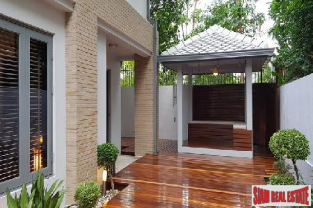 Noblewana | Tropical Custom Built 4 Bed Home in Secure Estate at Tha Raeng, Bang Khen, Watcharapol-11