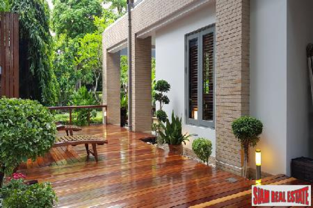 Noblewana | Tropical Custom Built 4 Bed Home in Secure Estate at Tha Raeng, Bang Khen, Watcharapol-9