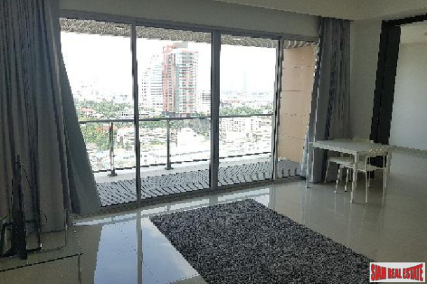 The Loft Yenakart | Large Two Bedroom with City Views in Sathorn, Bangkok-9