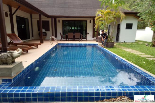 Three Bedroom Bali-Style Pool Villa for Rent in Rawai-12
