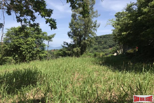 Breathtaking Sea Views from this Hillside Land in Chalong, Phuket-5