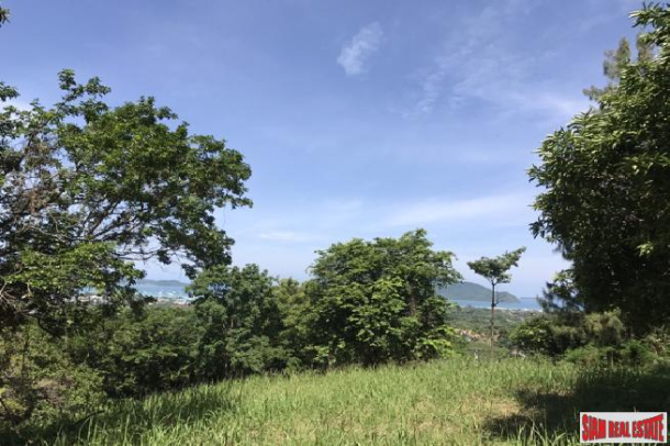 Breathtaking Sea Views from this Hillside Land in Chalong, Phuket-7