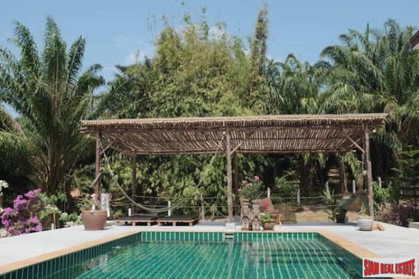 Remote Three Bedroom with Pool Surrounded by Tropical Beauty in Nong Thaley, Krabi-2