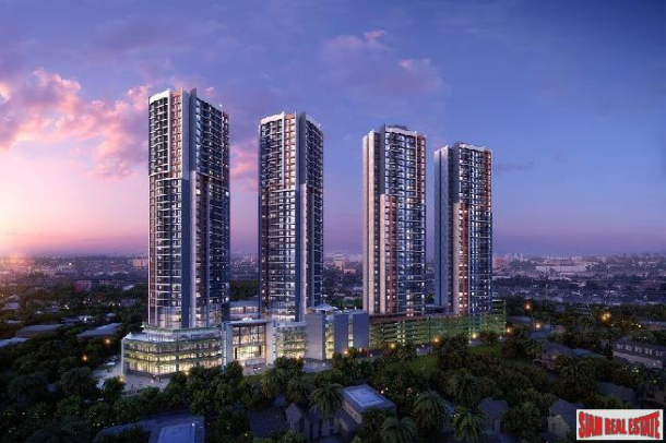 Two Bed Condos in Mixed Used Development Project, New Smart Community at Ratchada, Huai Khwang-14