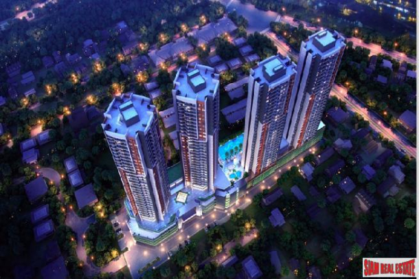 Two Bed Condos in Mixed Used Development Project, New Smart Community at Ratchada, Huai Khwang-2