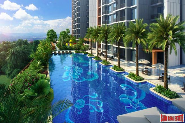 Two Bed Condos in Mixed Used Development Project, New Smart Community at Ratchada, Huai Khwang-4