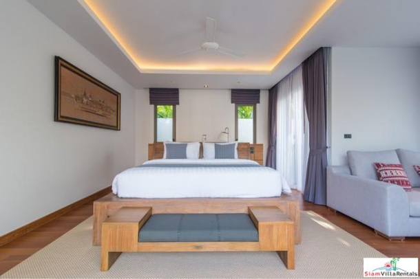 Anchan Lagoon  | Magnificent Four Bedroom Private Pool Villa for Rent in Layan, Phuket-14