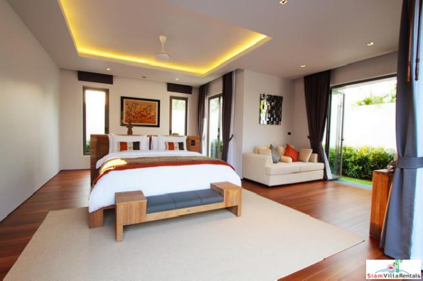 Anchan Lagoon  | Magnificent Four Bedroom Private Pool Villa for Rent in Layan, Phuket-10