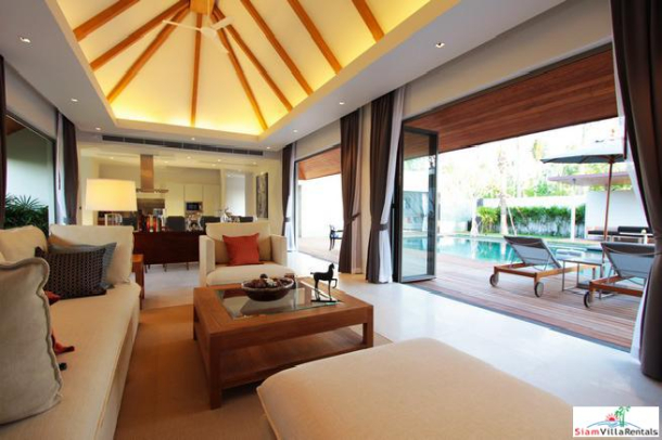 Anchan Lagoon  | Magnificent Four Bedroom Private Pool Villa for Rent in Layan, Phuket-12
