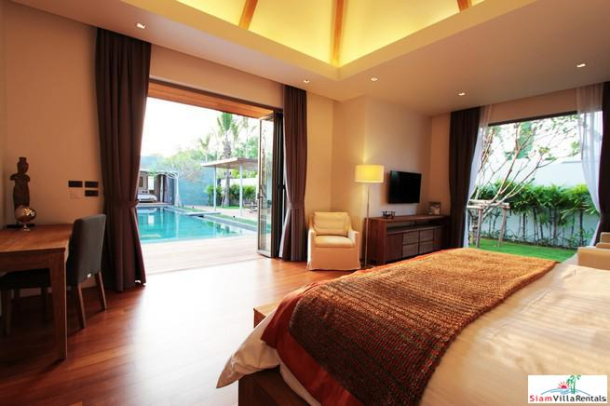 Anchan Lagoon  | Magnificent Four Bedroom Private Pool Villa for Rent in Layan, Phuket-9