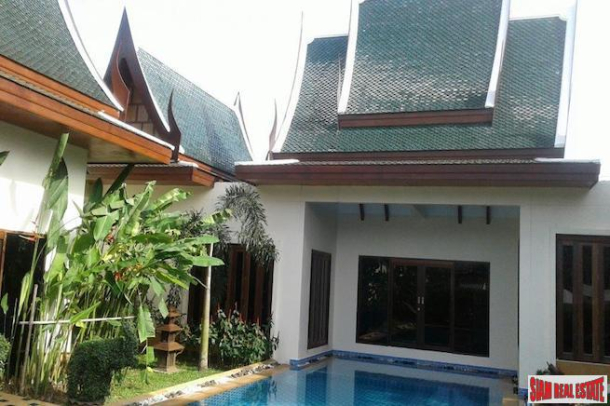 Three Bedroom Thai Style Pool Villa Near Laguna, Phuket-13