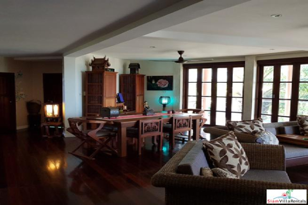 Contemporary Thai Style Three Bedroom House with Fantastic Sea Views in Rawai-15